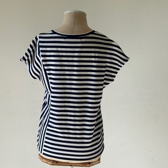 NWOT CUMAR Italy striped tie top - Picture 3 of 4